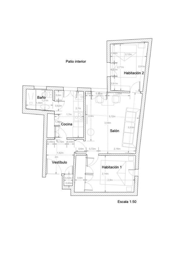 Precioso Apartamento Palacio Real, 马德里 外观 照片
